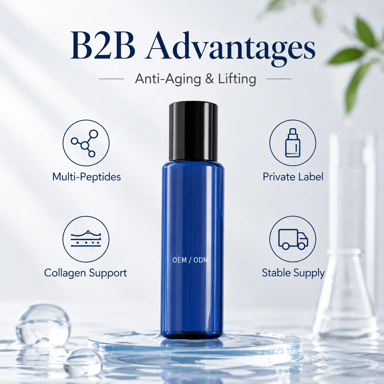Factory Direct Peptide Complex Anti Aging Set V-Lift Collagen Support Sensitive Skin Custom Packaging One-Stop OEM/ODM Solution