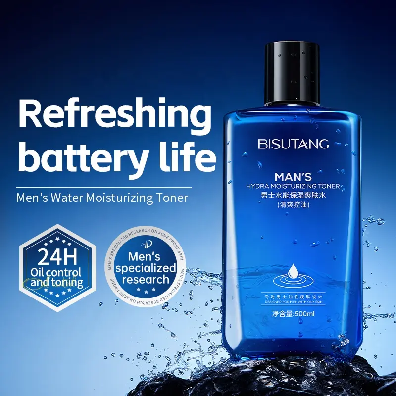 BISUTANG Factory Direct Men's Skin Toner Water Energy Moisturizing Hydrating Brighten Tone Direct From Source