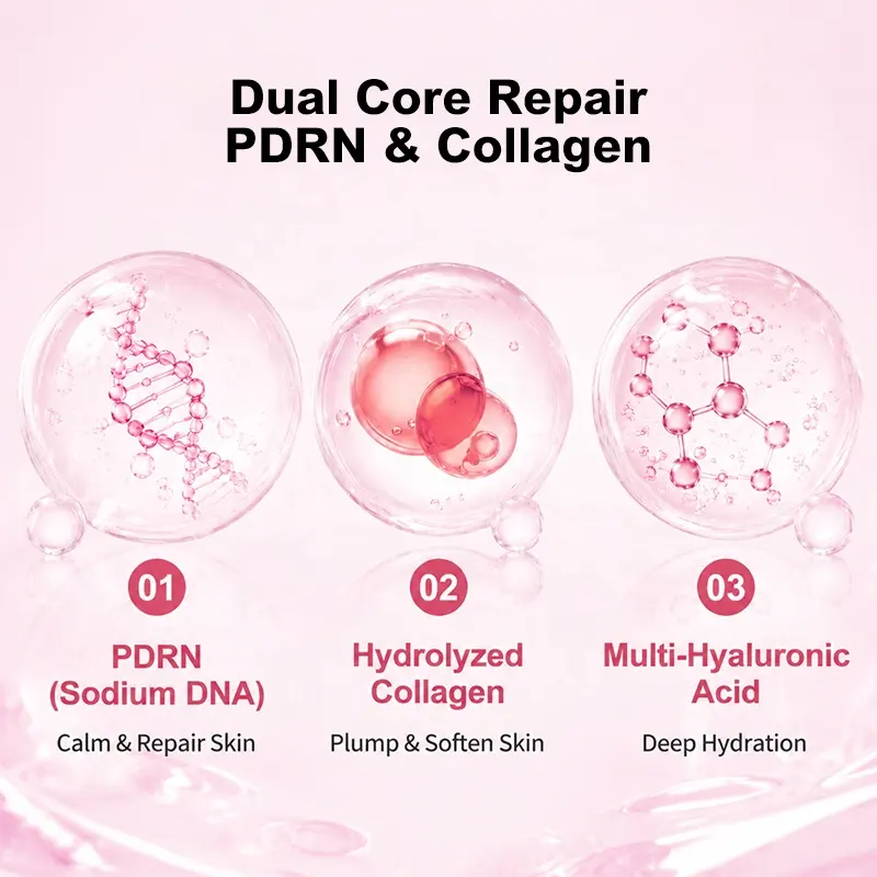 AESTHTANY PDRN Collagen Capsule Moisturizing Cream Long-Lasting Hydration Enhance Skin Absorption Calming Facial Smoothing Care
