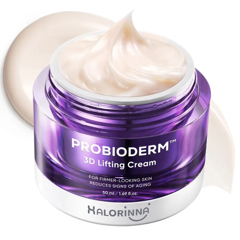 OEM Wholesale 50ml Probioderm 3D Lifting Whitening Night Cream Korean Probiotic Overnight Firming Hydrating Facial Cream