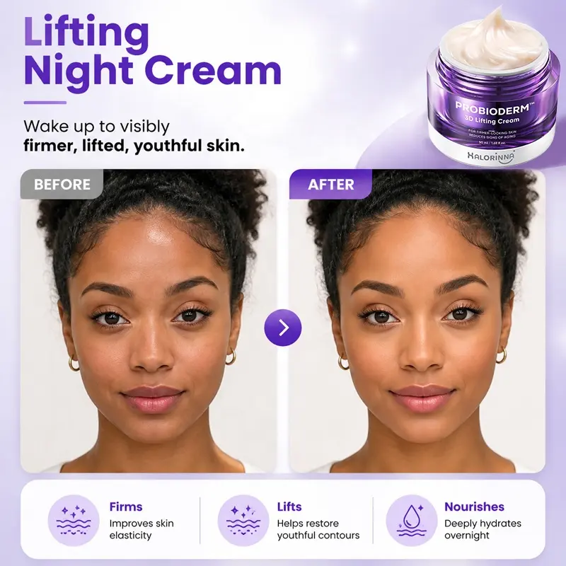 Custom logo Korean Probiotic Infused Night Cream Moisturizing Reinforce Skin Defensive Barrier for All Skin Facial Care OEM