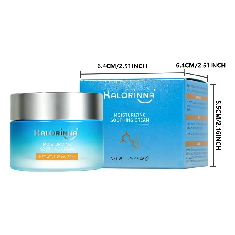HALORINNA Anti-Aging Nourishing Intensive Moisturizing Soothing Repair Cream 50g Deep Hydration Barrier Support Redness Relief