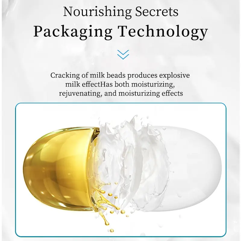 BISUTANG Milk Bead Face Cream Rejuvenating Moisturizer Hydrolyzed Pearl Aloe Vera Hyaluronic Acid for Night Use All Skin Types