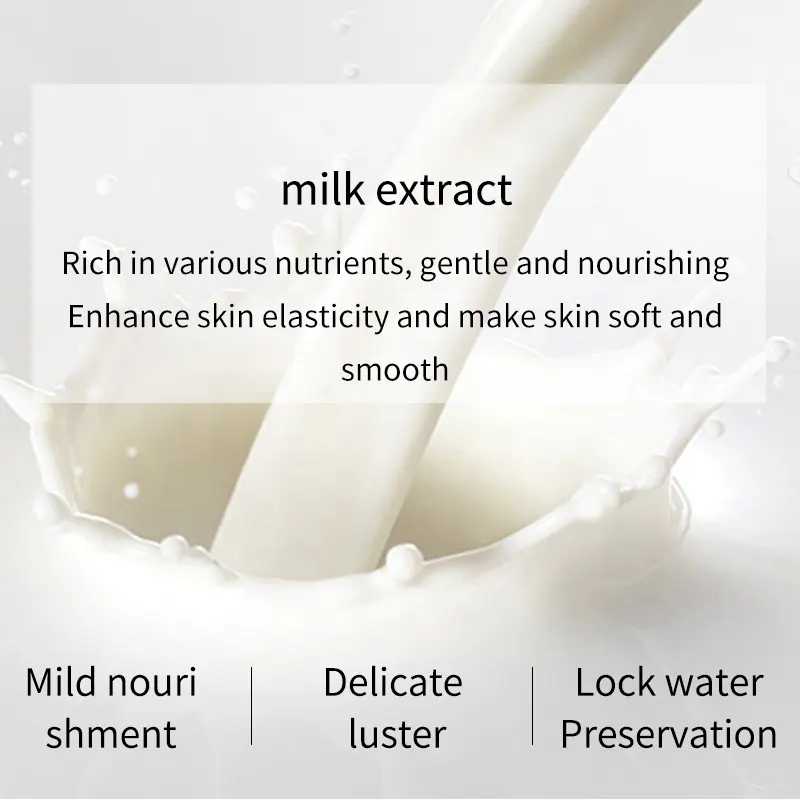 BISUTANG Milk Bead Face Cream Rejuvenating Moisturizer with Hydration Burst Hydrating Lotion for Glowing Skin