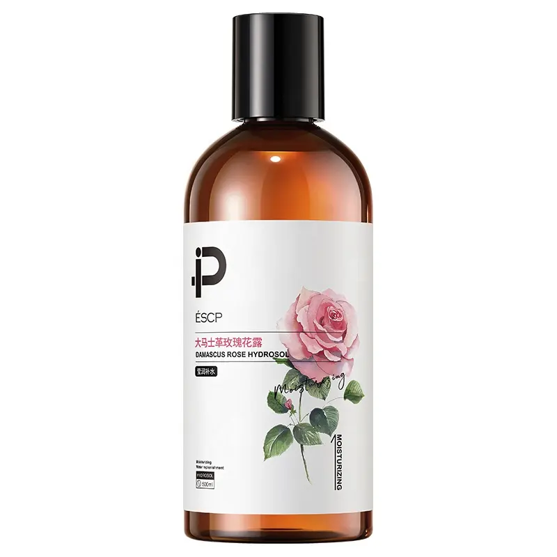 ESCP Damask Rose Pure Wet Essence Toner Liquid Form for Brightening Moisturizing and Hydration Rose Flower Water