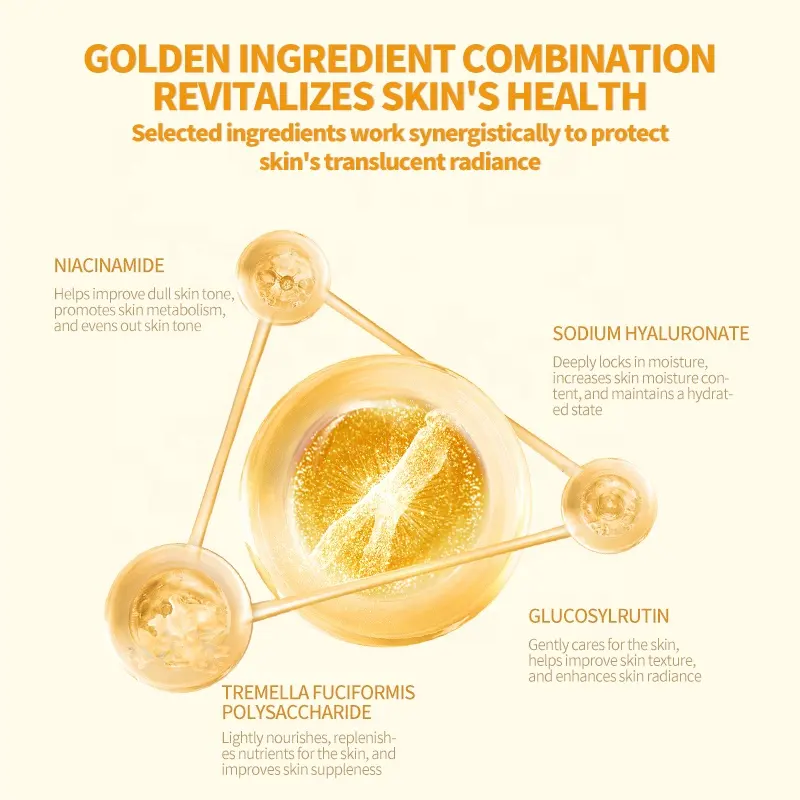 O'KADY Vegan Niacinamide & Sodium Hyaluronate Whitening Serum 30ml | Hydrating Anti-Aging | Minimize Pores & Fade Dark Spots OEM