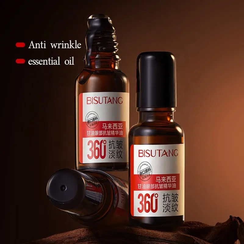 OEM Malaysian Lavender Olive Eye Essential Oil Roller Ball Anti-Wrinkle Moisturizer Firming Eye Puffiness Lines Vegan Herbal