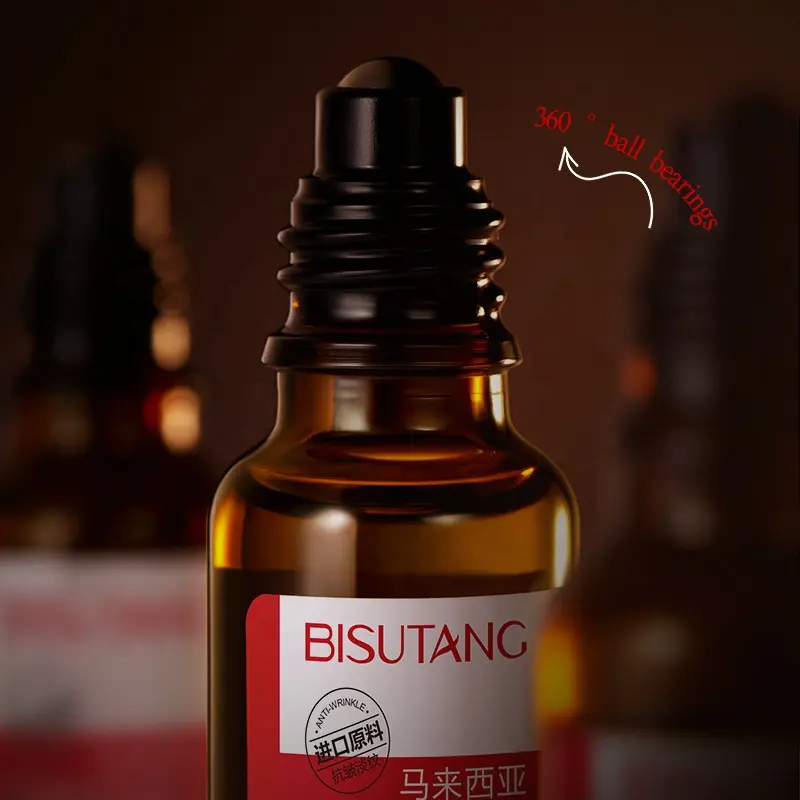 OEM Malaysian Lavender Olive Eye Essential Oil Roller Ball Anti-Wrinkle Moisturizer Firming Eye Puffiness Lines Vegan Herbal