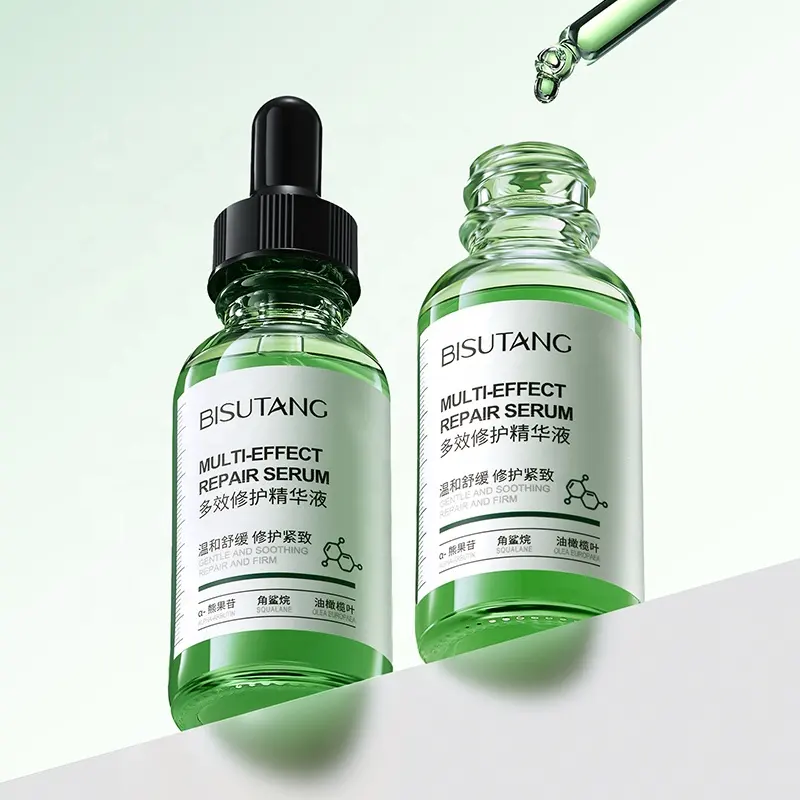 OEM Multi Facial Concentrate Serum Fast Absorbing Deep Hydration Soothe Boost Skin Bouncy Soft Daily Facial Nourishing Care