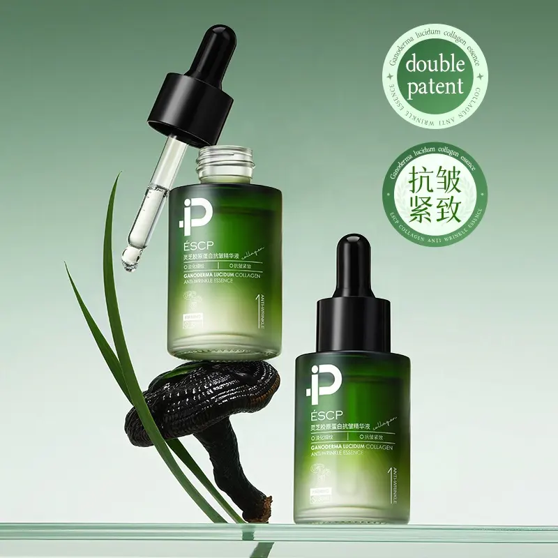 ESCP Reishi Collagen Facial Serum 30ml Sustain Healthy Skin Vitality Deep Hydrating Smoothing Nourishing Daily Facial Care