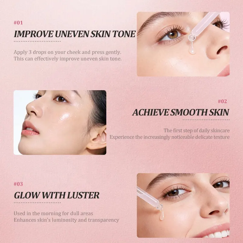 HALORINNA Salmon PDRN Facial Serum 30ml Firming Hydrating Radiant Serum Brightening Smoothing Skin Care Essence