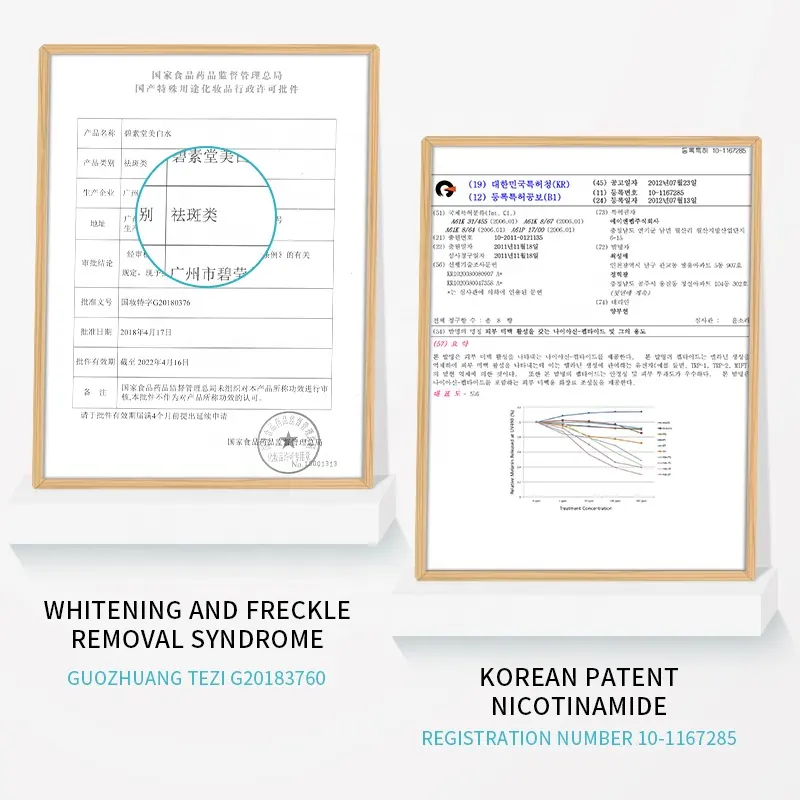 Niacinamide Serum Hydration Whitening Toner with Snail for Essence Original Skincare for Face Brightening Yellowing Shrink Pores