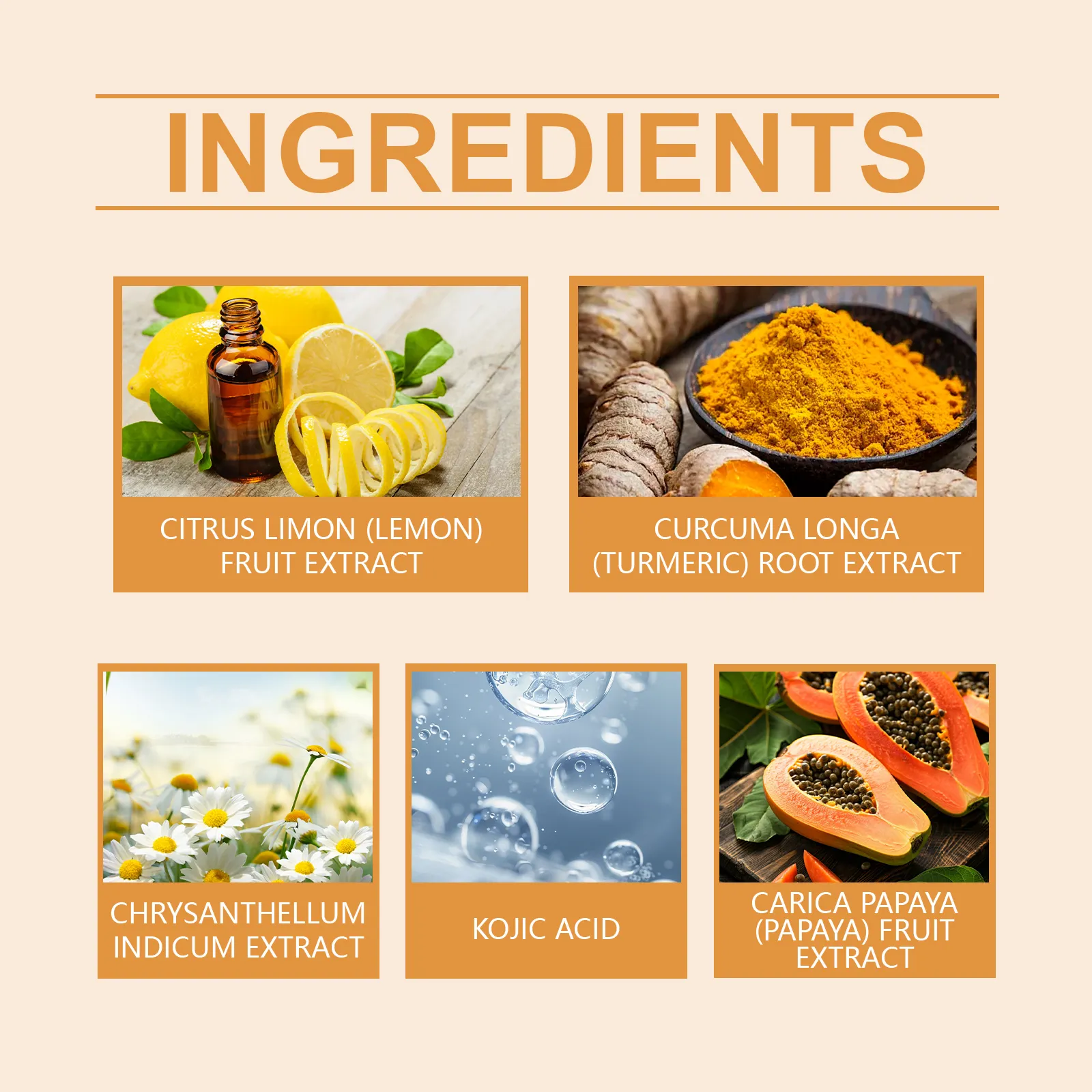 Anti-Acne Foaming Face Wash Deep Cleansing Turmeric Papaya Vitamin C Gentle Whitening Exfoliating Facial Cleanser Private Label