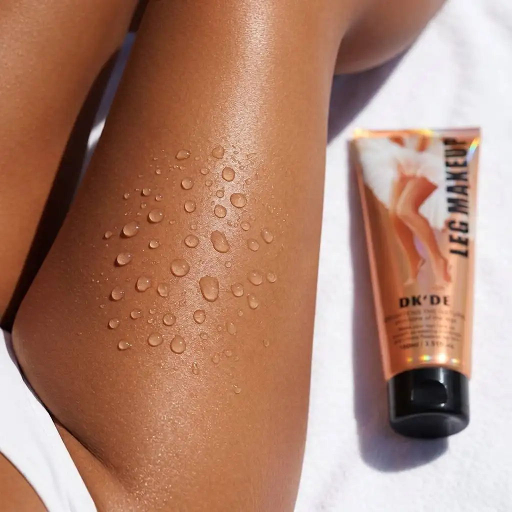 Waterproof Leg Foundation Makeup Bronze Highlighter Oil-Control High-Coverage Concealer Smooth Legs High-Capacity Leg Makeup