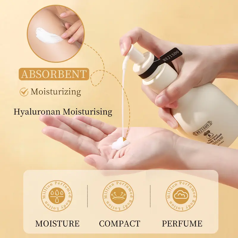 OEM Private Label Perfumed Body Lotion Moisturizing Whitening Long Lasting Fragrance Custom Formula & Packaging Manufacturer