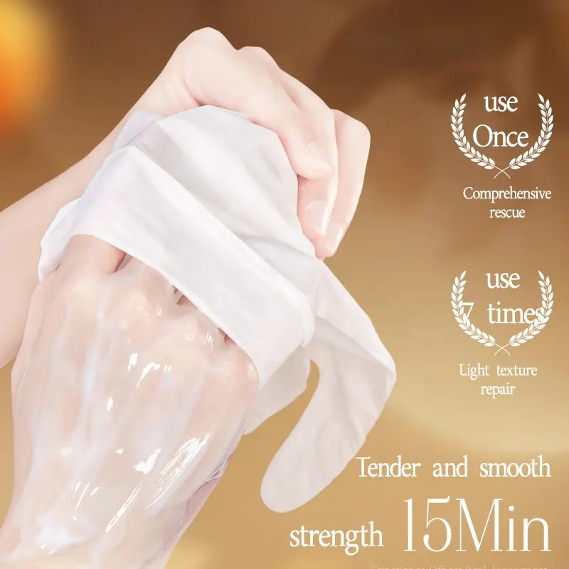 BISUTANG Hand Mask 40g Multiple Natural Plant Extract Long-lasting Hydrating Nourishing Improving Dry Rough Skin Daily Hand Care