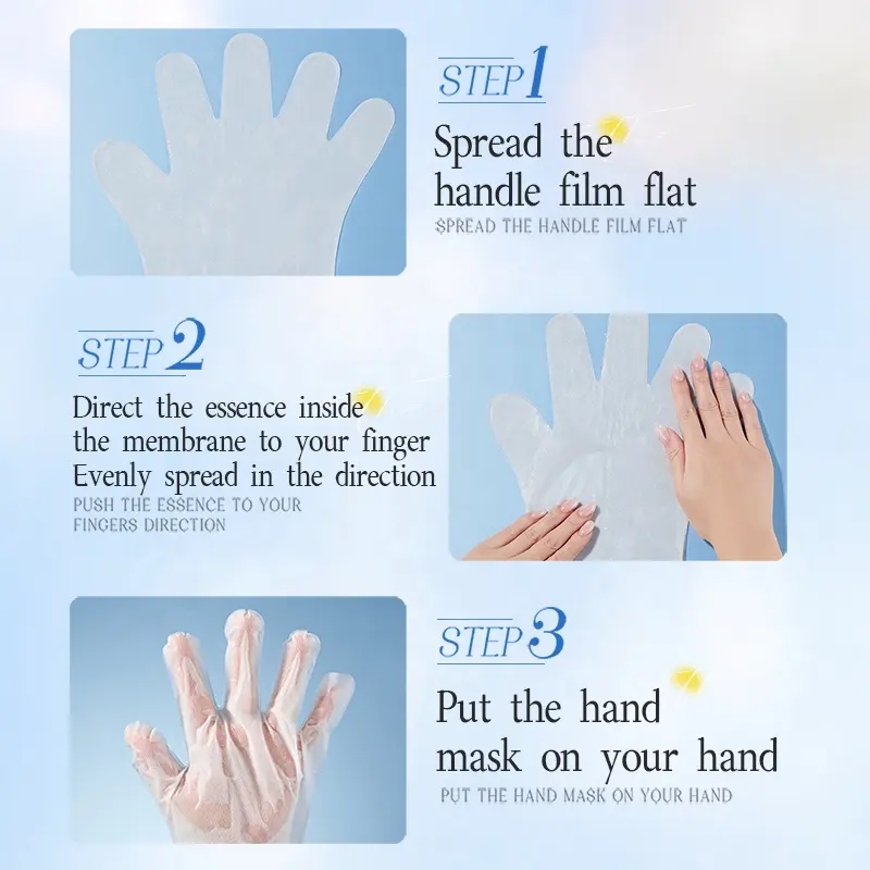 Custom Logo Multi-style Hand Mask 40g Enriched Chamomilla Recutita Flower Extract Nourishing Soothing for All Hand Skin Types