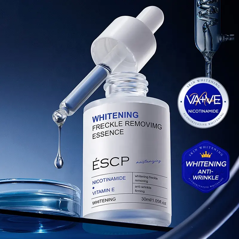 ESCP Facial Serum Vitamin C E Niacinamide Arbutin Complex Boost Natural Skin Luminance Maintain Elasticity Facial Revitalizing
