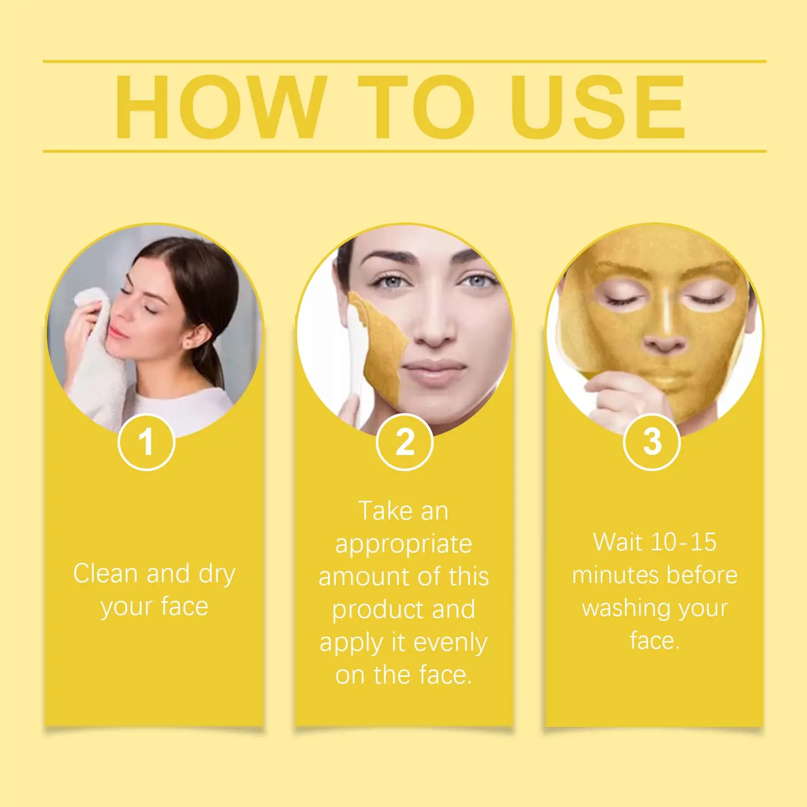 Private Label 24k Gold Facial Mask Anti Aging Hydrating Peel off Face Masked Beauty Gold Facial Mask Skincare Skin Care Products