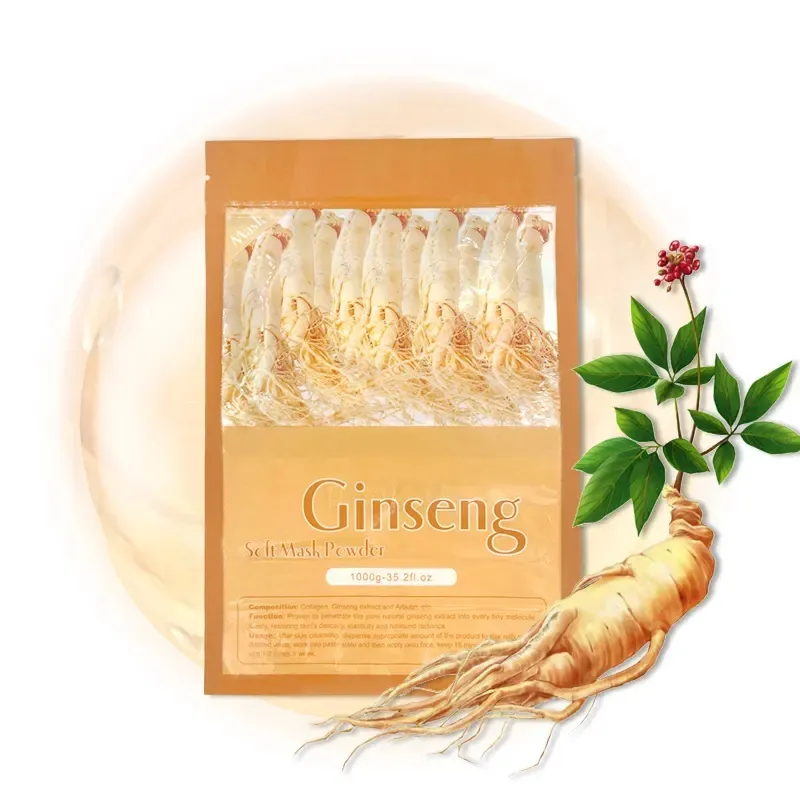 Private Label Beauty Soft Powder Clay Mask Anti-Aging Brightening Facial Pearl Whitening Mask for Body Care Free Sample