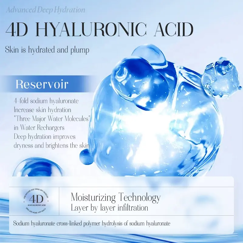 OEM Blue Copper Peptide Anti-Wrinkle Sleeping Freeze Facial Mask Oil Control Moisturizing Hydrating Face Care Mud Formula