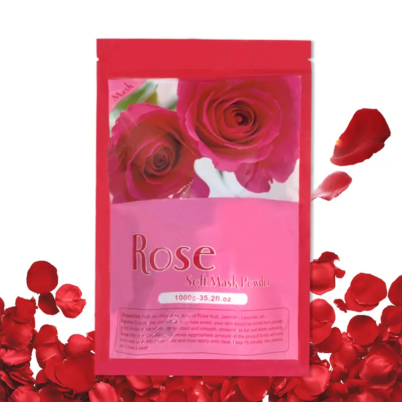 Herbicos Hot Sale Free Sample Apple Smell Private Label Beauty Salon Soft Powder Clay Face Facial Whitening Masking Powder MUD
