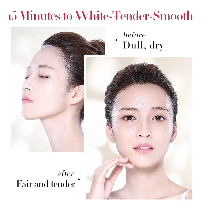 Hanmj Facial Mask Women's Hydrating Moisturizing Brightening Complexion Deep Hydration Face Mask Silk Masks