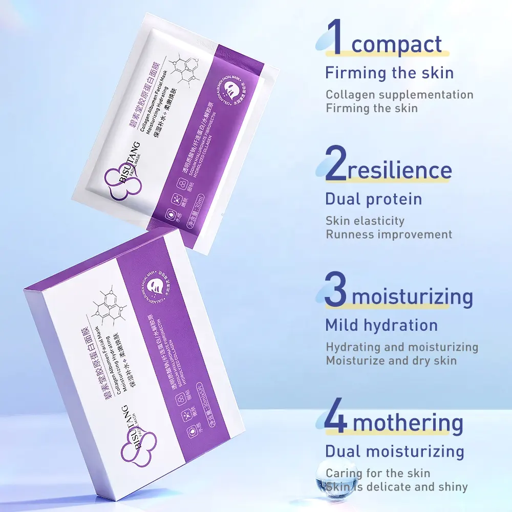 Collagen Crystal Mask Lifting & Firming Hydrating Moisturizing Anti-Aging Fade Fine Lines Brighten Complexion Facial Mask