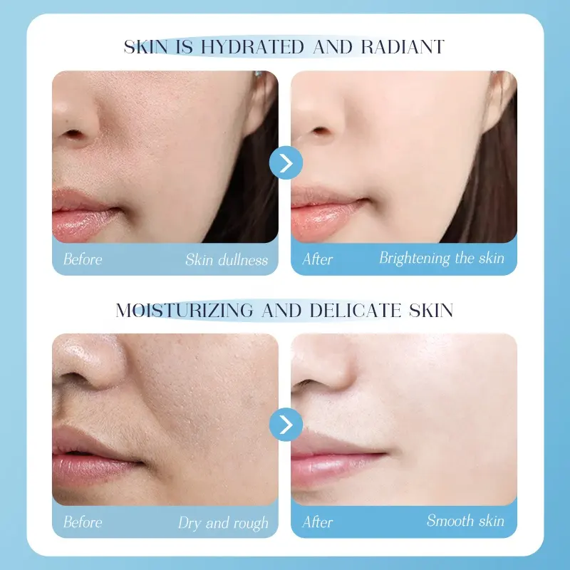 BISUTANG Collagen Facial Sheet Boost Skin Maintain Skin Plumpness Elasticity Brightening Hydrating Nourishing Daily Facial Care
