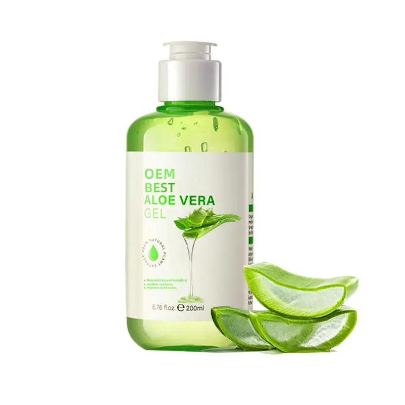 Wholesale Brightening Aloe Vera Gel Natural Soothing Repairing for Women Man Aloe Vera Gel Soothing Skin Gel