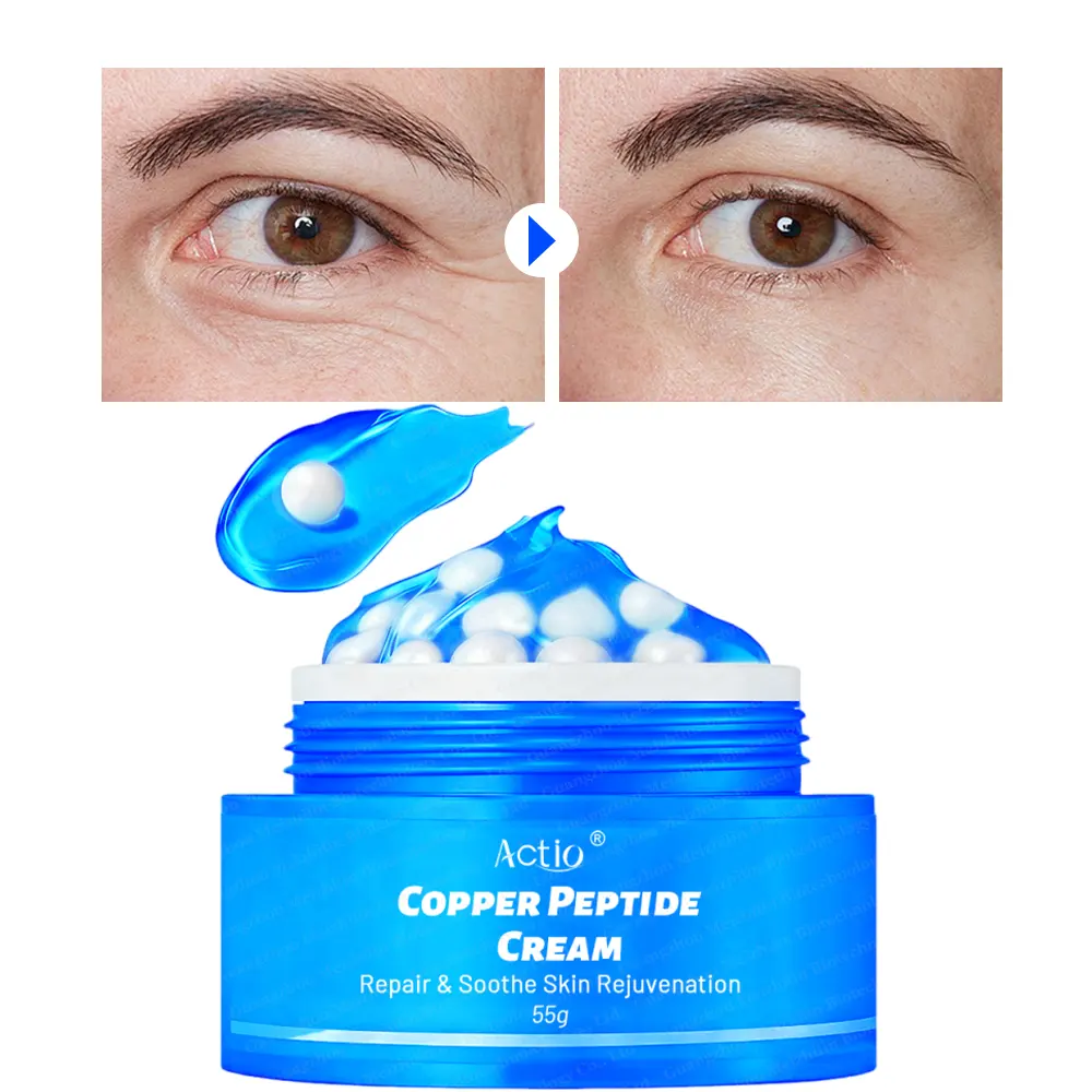 High Quality Ha + Copper Peptide Cream Multi-Peptide Formula Nourishing Smoothing Skin Anti Wrinkle Essence