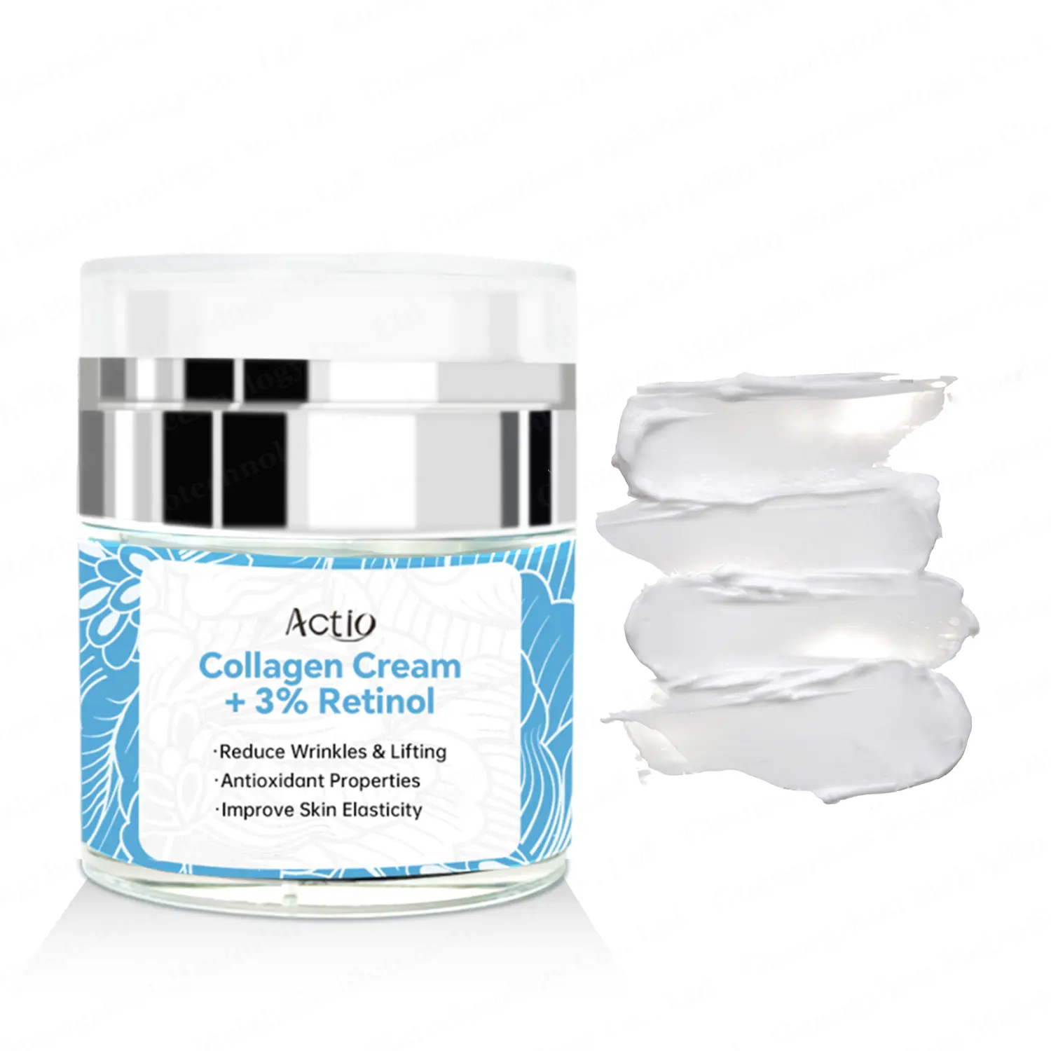 Korean Collagen Peptide Face Moisturizer Hydrating Anti-Aging Anti-Wrinkle Tightening Firming Collagen Facial Cream