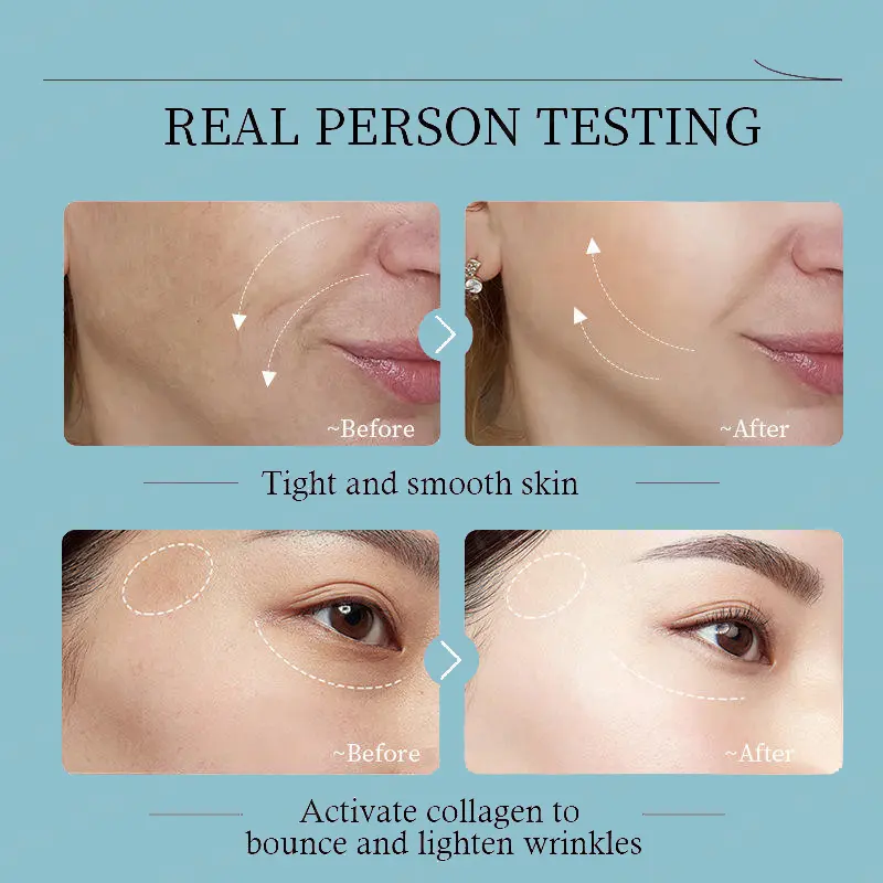 100% Pure Ghk-cu Copper Peptide Collagen Serum Gentle Anti-Aging Hydrating Serum for Sensitive to Dry Skin Reduces Wrinkles