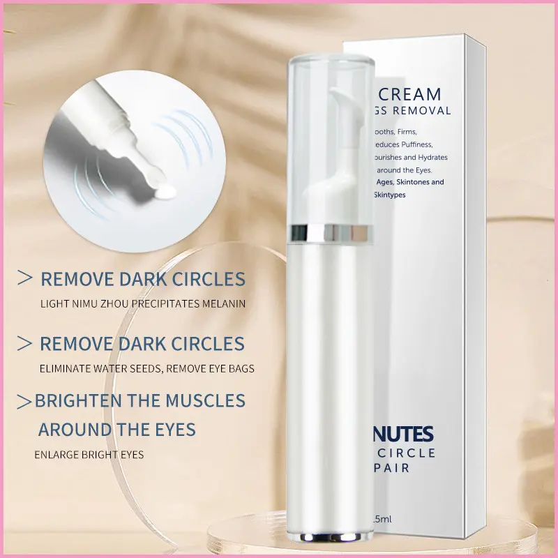 Vegan Moisturizer Tone-up Cream Remove Under Eye Bag Brightening Retinol Eye Cream Dark Circle Removal Anti Aging Eye Cream