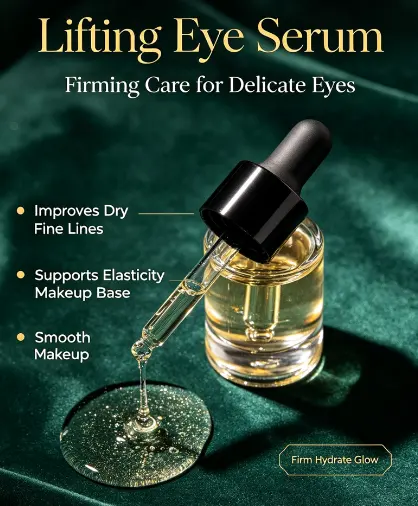 PDRN Eye Serum Pink Peptide Niacinamide Revitalizing Firming Brightening Hydrating Skincare Eye Care Essence