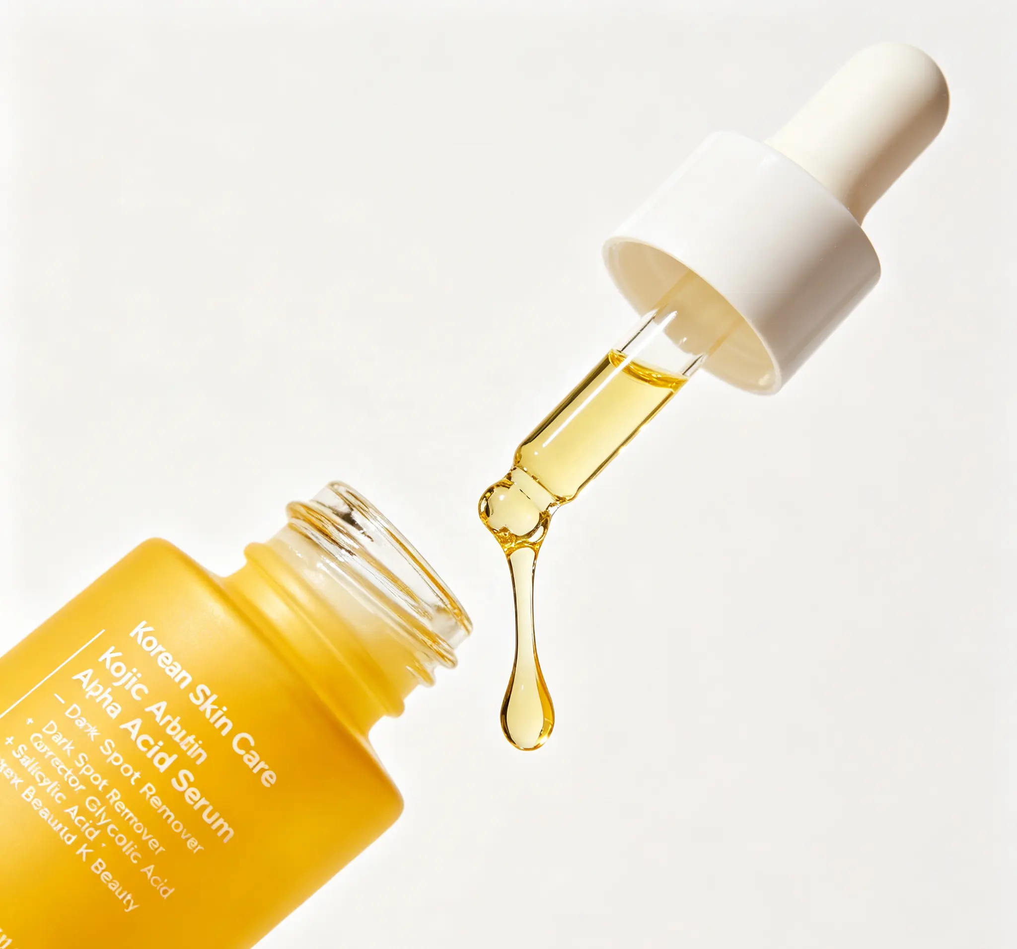 2% Kojic Acid Oil Face Serum with 1% Alpha Arbutin & Niacinamide | Brightening & Clarifying Formula for Uneven Skin Tone