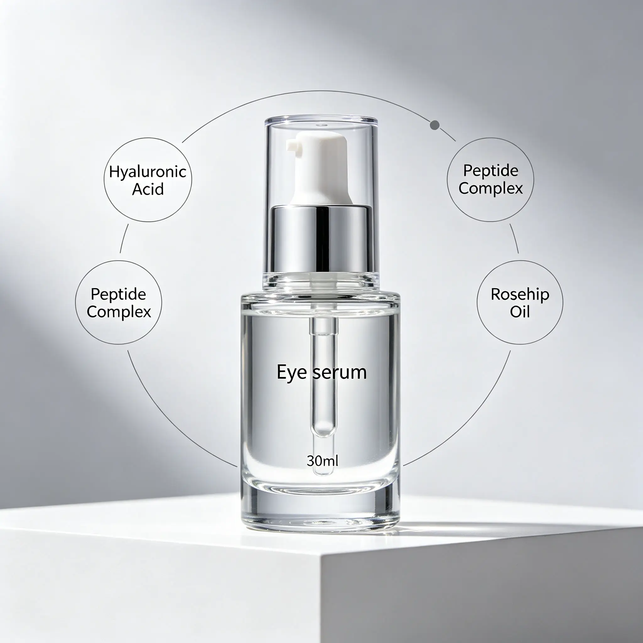 Anti Aging Eye Serum Hydrating Eye Serum Remove Dark Circle Puffiness Firming Private Label Wholesale Eye Care Essence