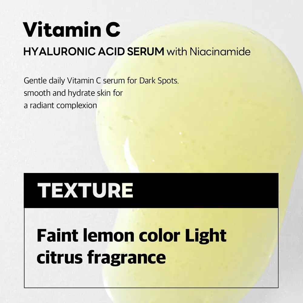 Vitamin C Kojic Acid Exfoliator Serum with Squalane Hyaluronic Acid & Vitamin E-Anti-Wrinkle 30ml Kojic Acid Oil