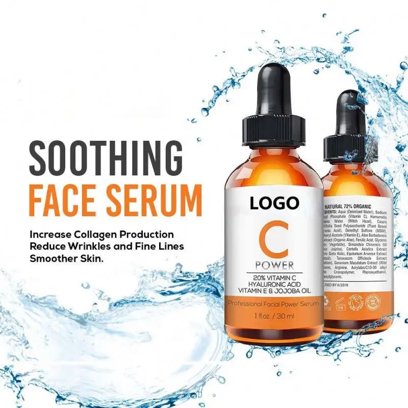 Facial Skin Care Serum Private Label Peptide Anti-Wrinkle Firming Microneedle Serum Face Whitening Serum