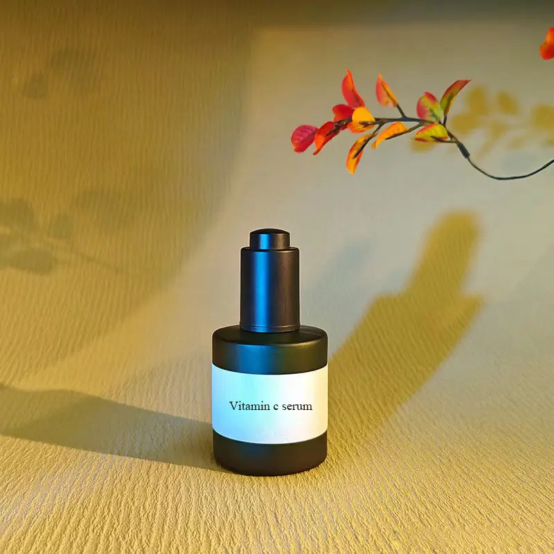 OEM Customized 30ml Anti-Oxidant Hydrating Vitamin C Face Serum Private Label Aloe Vera Whitening Oil for Skin