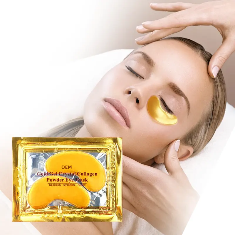 Effective Anti Wrinkle Under Gold Eye Mask for Dark Circle Moisturizing Hydrogel Crystal Eye Mask Patches