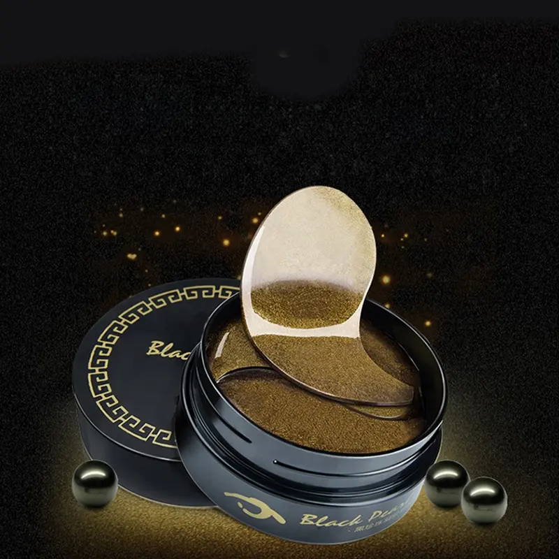 New Arrival Non-Toxic 24k Gold Collagen Crystal Lint-Free Eye Gel Patch Pad OEM Manufacturer Firming Eye Mask Dark Circles