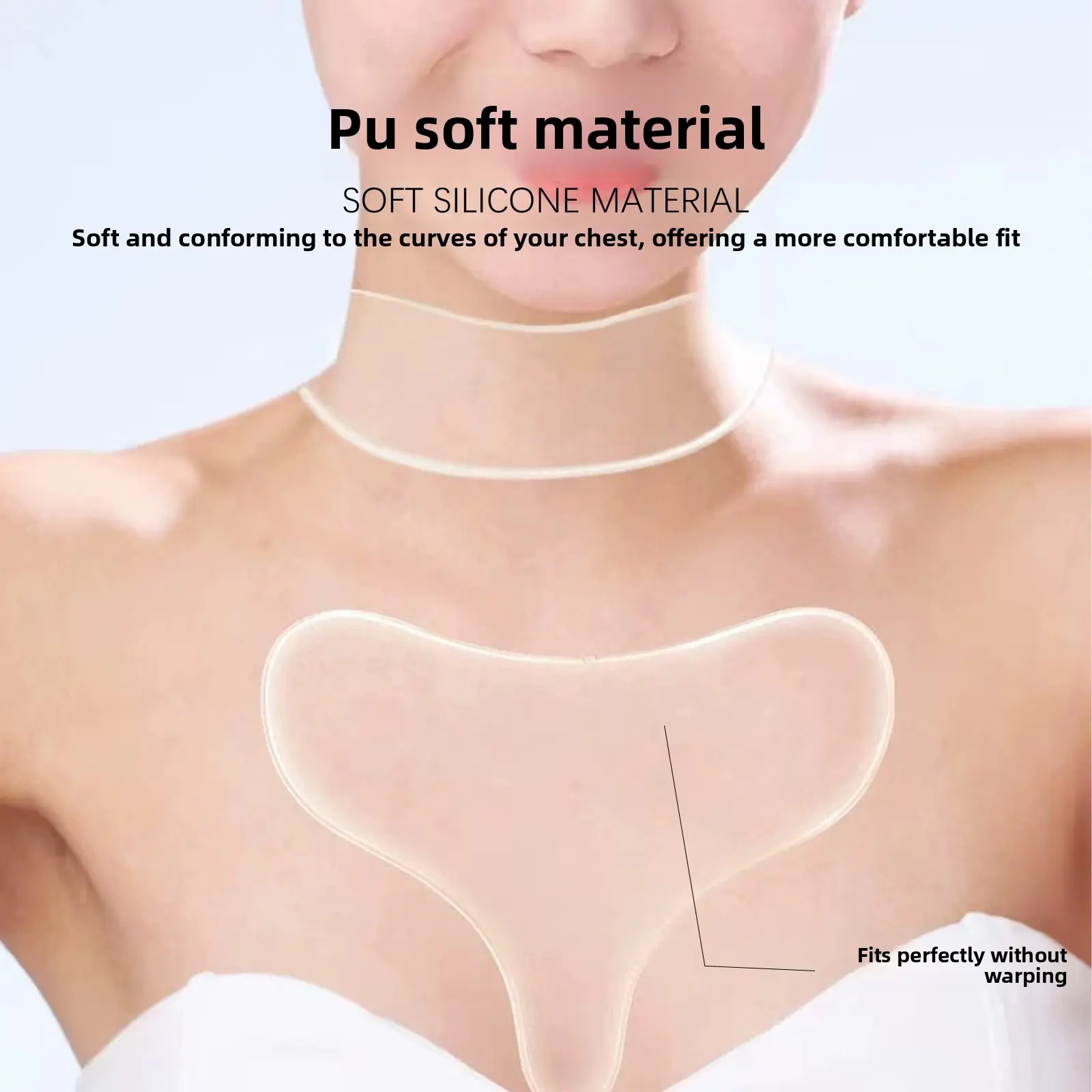 Custom Silicone Beauty Paste Wrinkle Patches Face Eyes Forehead Reduce French Lines Delay Aging Hypoallergenic Facial Patches
