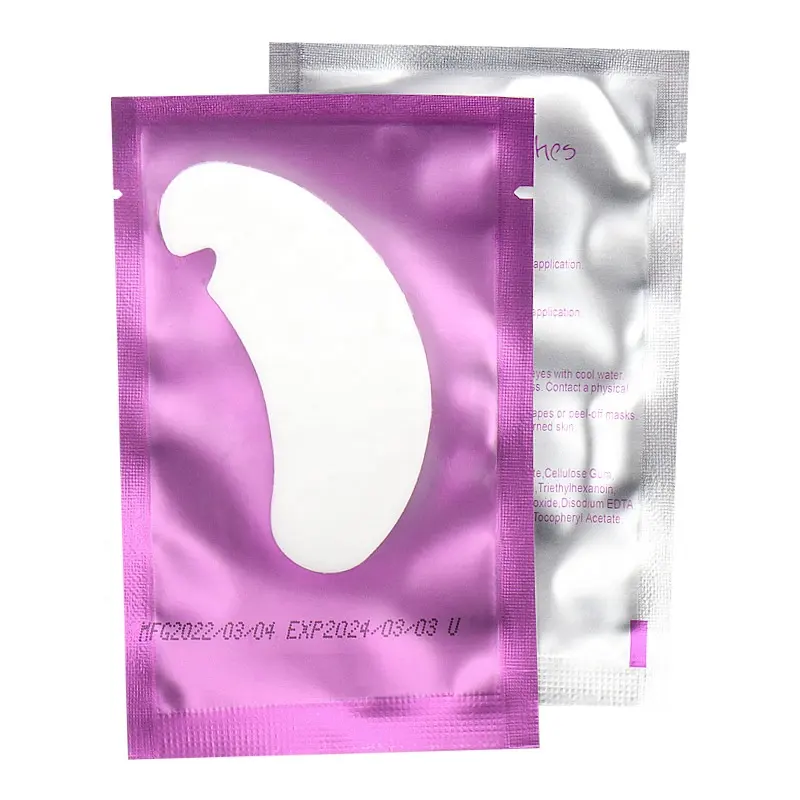 Natural Hydrogel Collagen Under Eye Patches for Eyelash Extensions Undereye Bags Eco-Friendly Moisturizing Comfortable Eye Mask