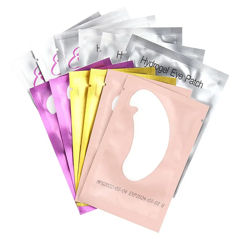 Natural Hydrogel Collagen Under Eye Patches for Eyelash Extensions Undereye Bags Eco-Friendly Moisturizing Comfortable Eye Mask