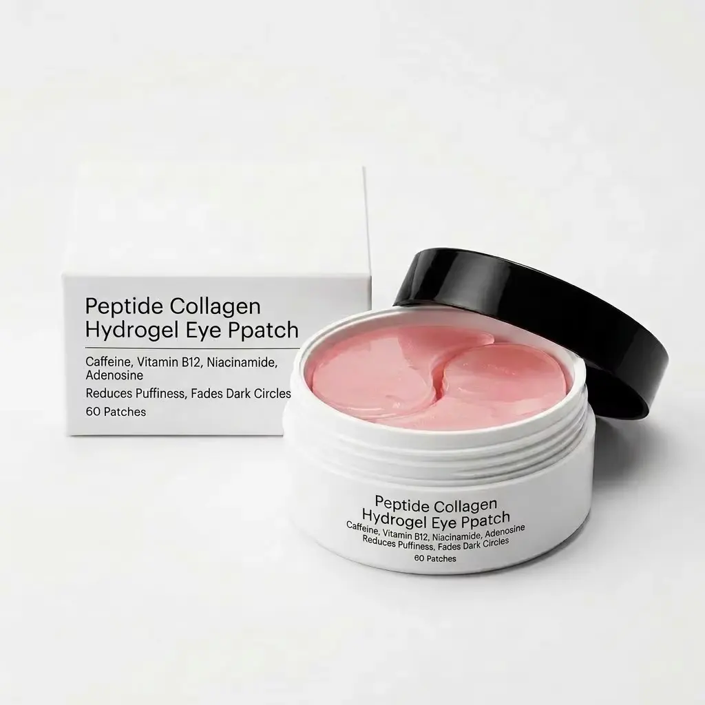 Collagen Peptide Hydrolyzed Eye Mask Patch Dark Removal Circles Anti Wrinkle Anti Aging Reduce Fine Lines Puffiness Skincare