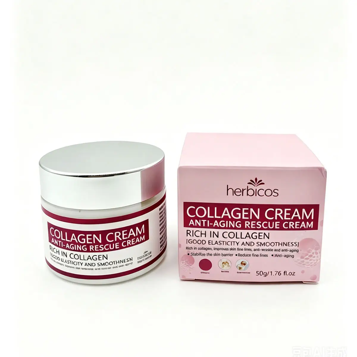 Private Label Anti Aging Collagen Face Cream Firming Moisturizing Whitening Lifting Anti Fine Lines Repair Facial SkinCare Cream