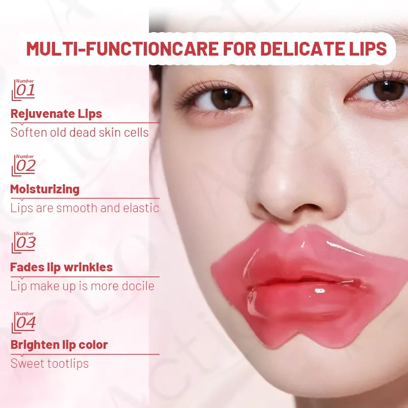 Plumping Lip Mask Natural Brightening Moisturizing Lip Exfoliating Lip Mask Remove Dead Skin Reduce Lip Lines