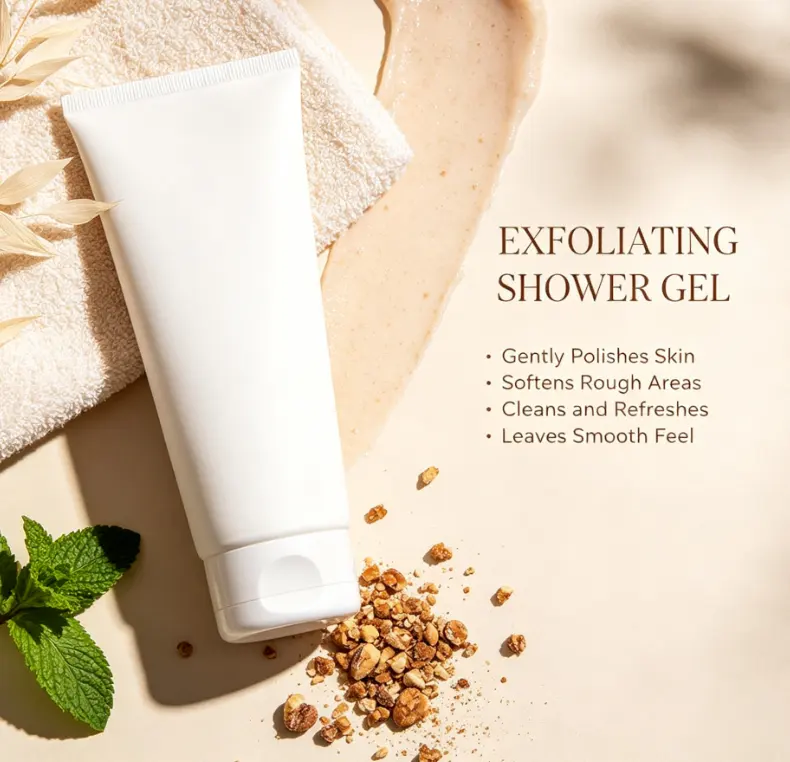 Deep Moisturizing Nourishing Shower Gel with Organic Ingredients Oil Control & Private Label
