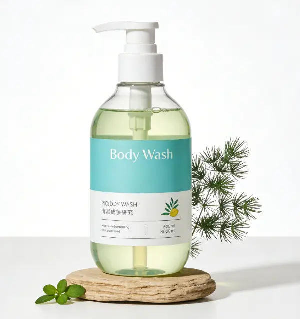 Nourishing Whitening Oil Control Body Wash Gel Natural Ingredients for All Skin Types ISO22716 Certified 500ml Private Label